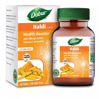 Haldi, Turmeric anti-inflammatory and antioxidant properties  60 tablets