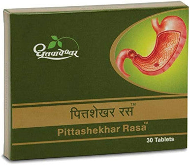 Pittashekhar Rasa Helps provide relief from gastric problem 30 TABLETS