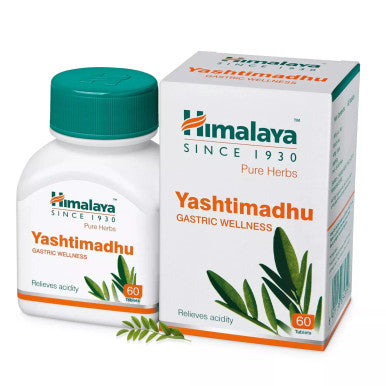 Yashtimadhu Mulethi  Liquorice (Glycyrrhiza Glabra) Relieves acidity and heartburn 60