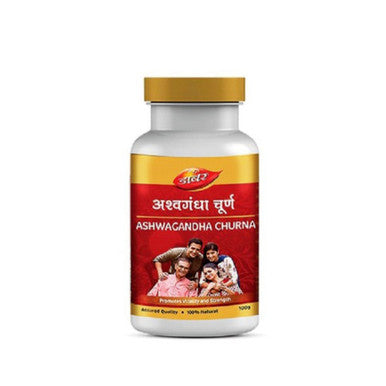 Ashwagandha Ashwaganda Powder chrna  100g dabur