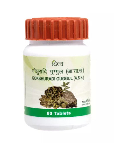 Gokshuradi Guggul 80 Tablets for kidney stones & Urinary Tract Health