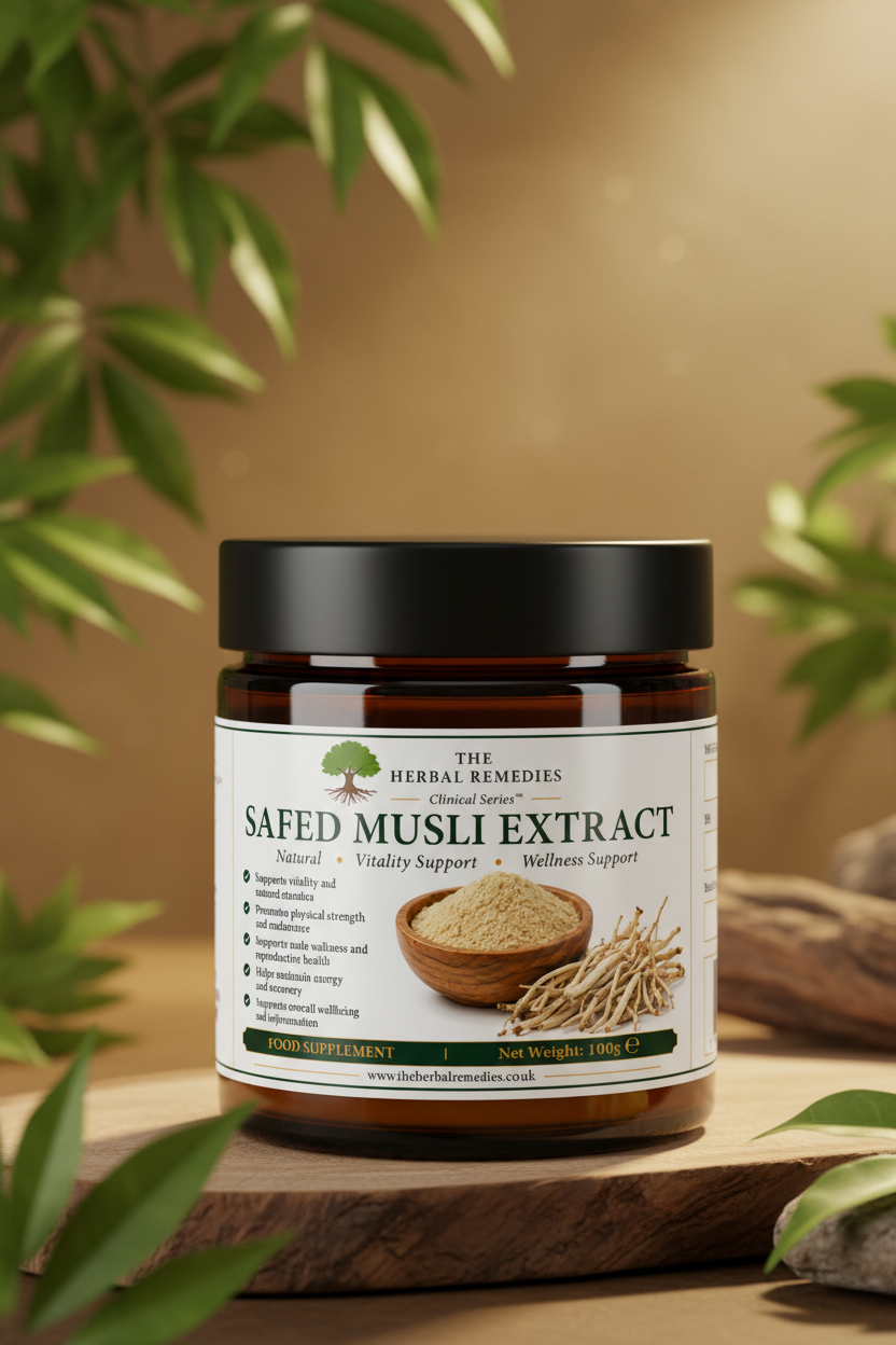 Safed Musli Extract | Vitality, Stamina, Strength & Reproductive Wellness