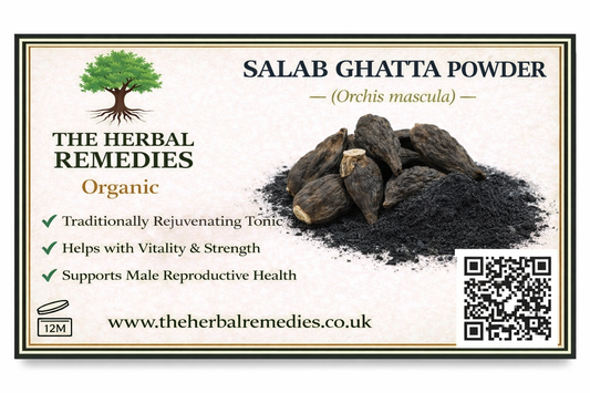 Salab Gatta  Powder- Salam Gatta - Saalam Gutta - Saalab Gatta - Salep Orchid Root - Orchis Laxiflor