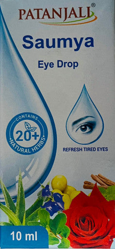 Saumya Eye Drops, refresh and soothe the eyes.10ml