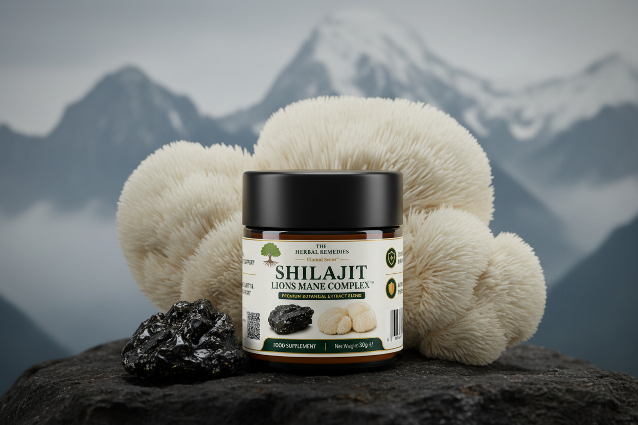 Shilajit & Lion’s Mane Complex™ | Brain, Focus & Energy Support