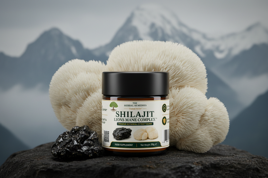 Shilajit & Lion’s Mane Complex™ | Brain, Focus & Energy Support