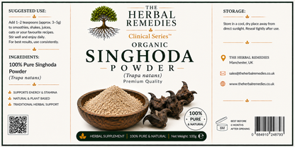 Singhoda Flour | Clinical Series™ — Organic Water Chestnut Flour for Digestion, Energy & Detox