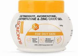 Suncros SPF 26 Aqua Sunscreen with Zinc Oxide | Water Resistant Gel