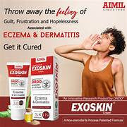 Exoskin Cream for Eczema & Dermatitis  40g restore moisture, soothes and hydrates skin