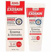 Exoskin Cream for Eczema & Dermatitis  40g restore moisture, soothes and hydrates skin