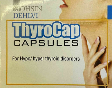 Thyro Cap Capsules For Hypo thyroids /Hyper thyroid HEALTH 60 capsules