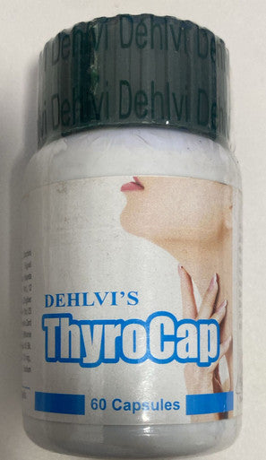 Thyrocap Capsules For Hypo thyroids /Hyper thyroid HEALTH 60 capsules