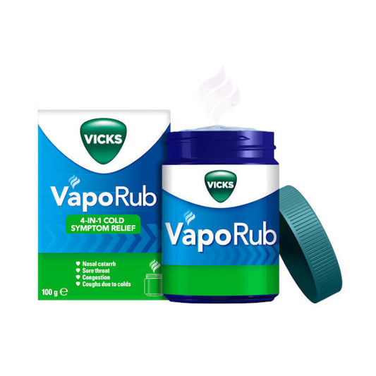 Vicks VapoRub – 4-in-1 Cold Symptom Relief | Topical Vapour Rub