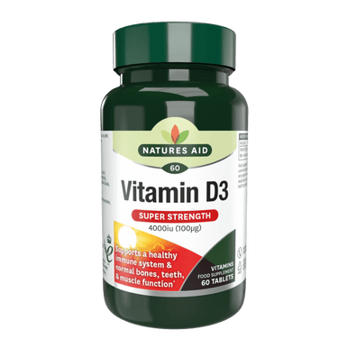 Vitamin D3 4000iu - 60 Tablets