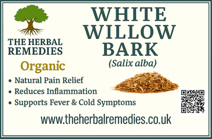 🌿 White Willow Bark (Salix alba) – Traditional Herbal Comfort & Wellness Support