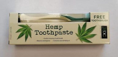 Hemp Toothpaste with Free Brush - 100ml